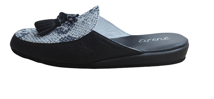 Mules d'intérieur en cuir Eirene